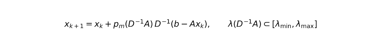 Conceptual Chebyshev-accelerated Jacobi iteration